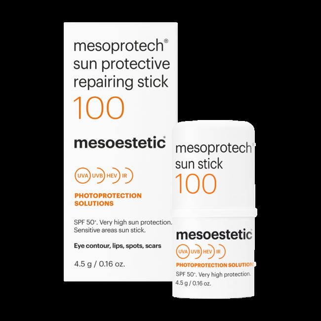 MESOESTETIC SUN PROTECTIVE REPAIRING STICK 100+ 4.5 Gr