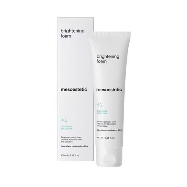mesoestetic brightening foam espuma limpiadora cremosa 100 ml bien