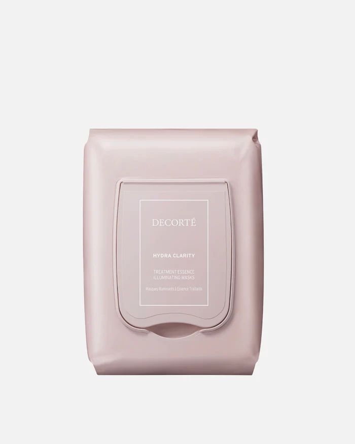 DECORTÉ HYDRA CLARITY TREATMENT ESSENCE ILLUMINATING MASKS