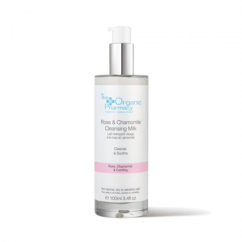 THE ORGANIC PHARMACY ROSE AND CHAMOMILE CLEANSING MILK