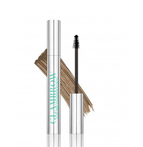 glambrow the brow volumizing fiber gel light enhancing formula