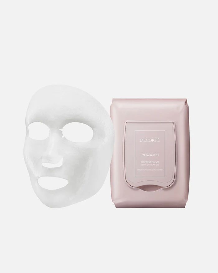 DECORTÉ HYDRA CLARITY TREATMENT ESSENCE ILLUMINATING MASKS