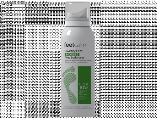 FEETCALM MOUSSE PIES SUDOROSOS 10% UREA 125 ML