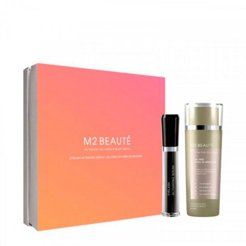 M2 SET EYELASH SERUM + OIL FREE EYE MAKE UP REMOVER