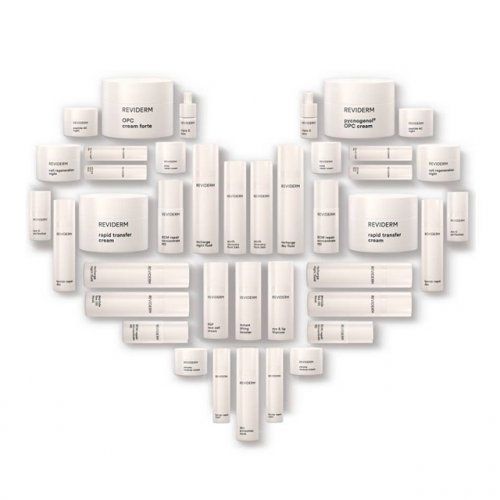 Dónde la medicina se encuentra con la cosmética y cada producto esta hecho exactamente a tu medida.




Con REVIDERM ofrecemos un sistema de cuidado de alta tecnología en armonización con las fuerzas de la naturaleza. Una combinación innovadora de sustancias activas idénticas a la piel frena el proceso del envejecimiento y proporciona lo que ésta necesita para desplegar su belleza completa.