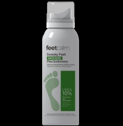 FEETCALM MOUSSE PIES SUDOROSOS 10% UREA 125 ML