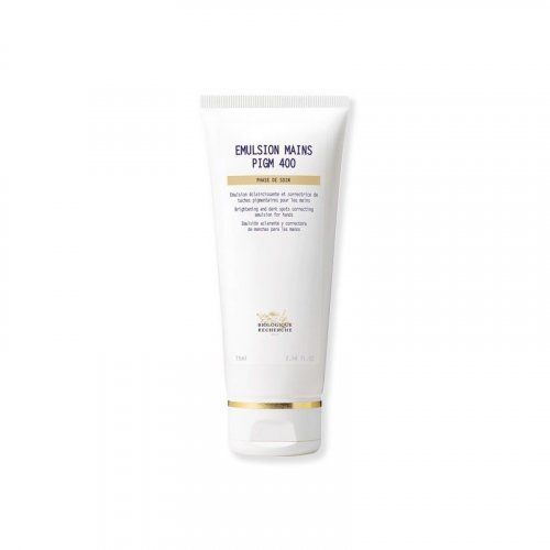 emulsion mains pigm 400 biologique recherche
